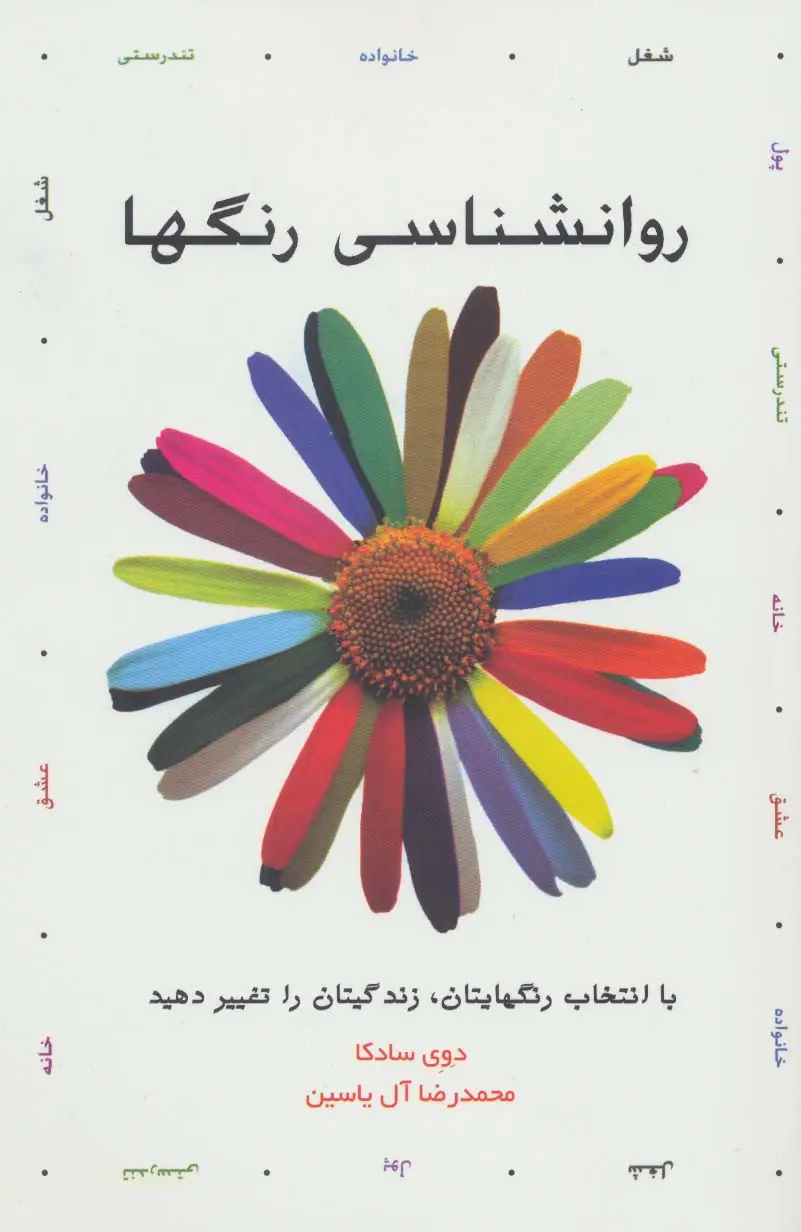 جلد کتاب روانشناسی رنگها (با انتخاب رنگهایتان،زندگیتان را تغییر دهید)