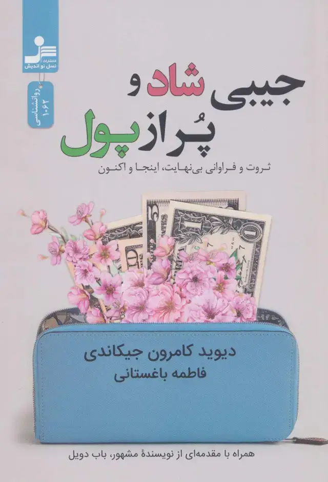 جلد کتاب جیبی شاد و پر از پول