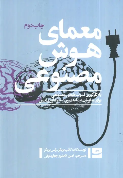جلد کتاب معمای هوش مصنوعی (به کارگیری قدرت هوش مصنوعی برای سازمان شما به صورت سودآور و ایمن)