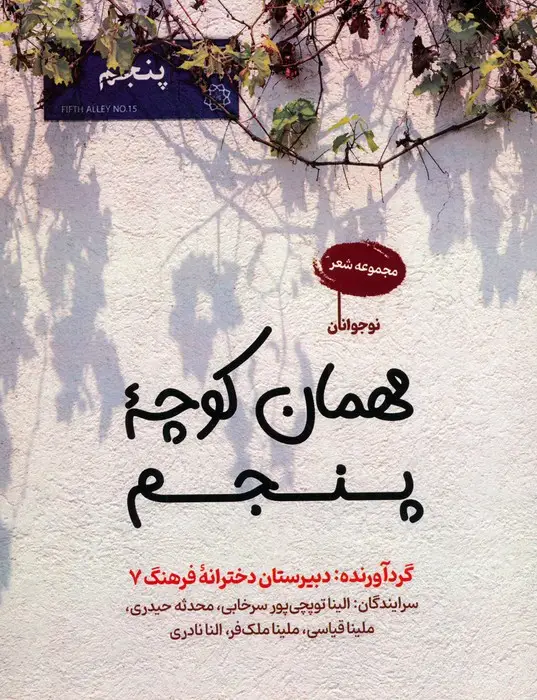 جلد کتاب مهمان کوچه پنجم (مجموعه شعر)