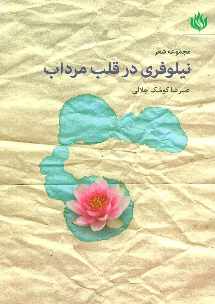 جلد کتاب مجموعه شعر نیلوفری در قلب مرداب