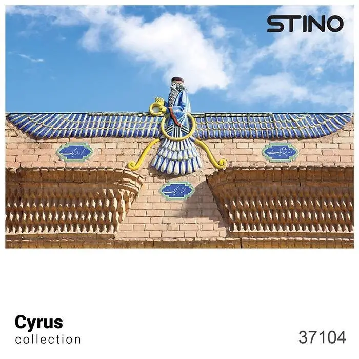 جلد کتاب پازل شیشه ای استینو 500 تکه طرح کوروش (CYRUS)،(کد 37104)،(باجعبه)