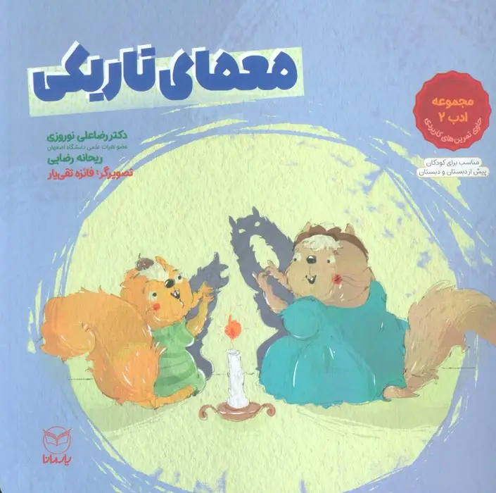 جلد کتاب معمای تاریکی (مجموعه ادب 2)،(گلاسه)