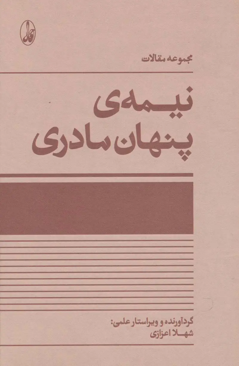 جلد کتاب نیمه ی پنهان مادری (مجموعه مقالات)