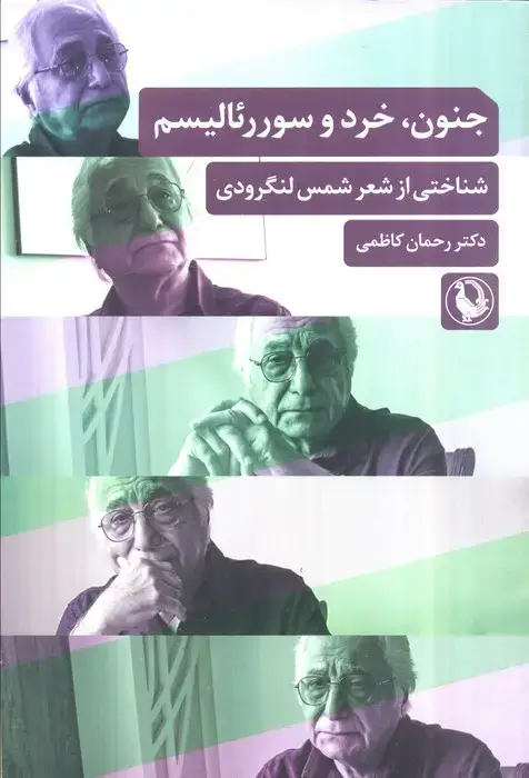 جلد کتاب جنون،خرد و سوررئالیسم (شناختی از شعر شمس لنگرودی)