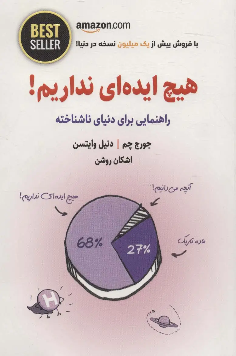 جلد کتاب هیچ ایده ای نداریم! (راهنمایی برای دنیای ناشناخته)،(BEST SELLER)