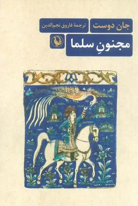 جلد کتاب مجنون سلما