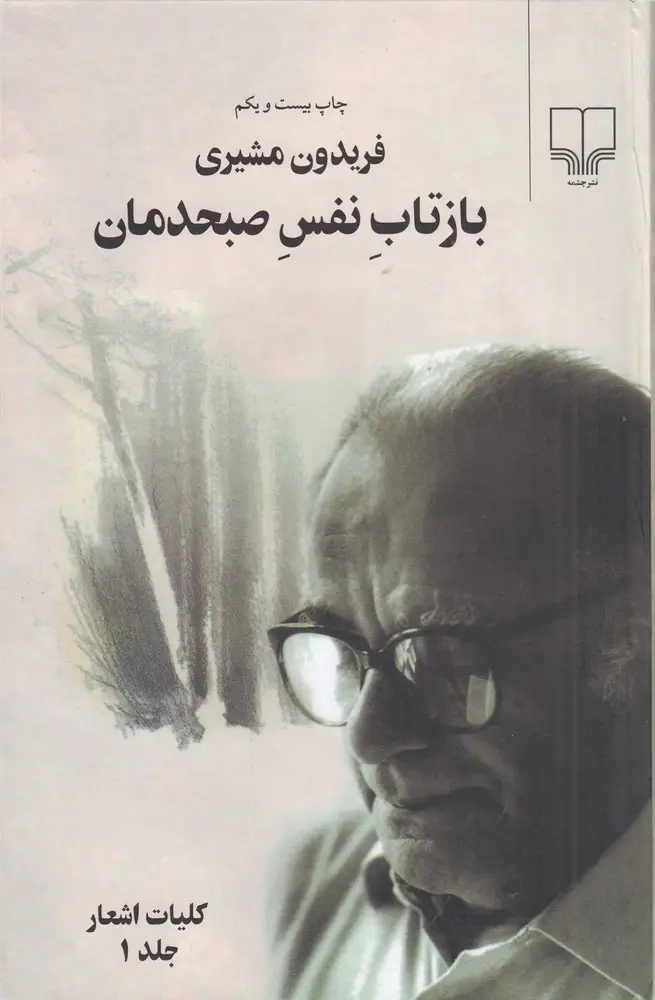 جلد کتاب بازتاب نفس صبحدمان: کلیات اشعار (2جلدی)