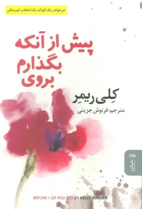 جلد کتاب پیش از آنکه بگذارم بروی