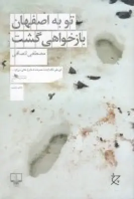 جلد کتاب تو به اصفهان بازخواهی گشت