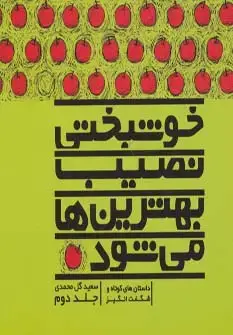 جلد کتاب خوشبختی نصیب بهترین ها می شود 2 (داستان های کوتاه و شگفت انگیز)