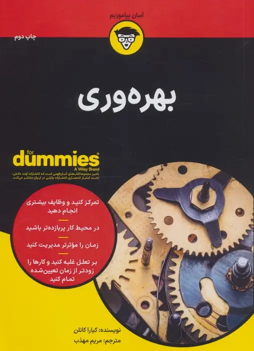 جلد کتاب کتاب های دامیز (بهره وری)