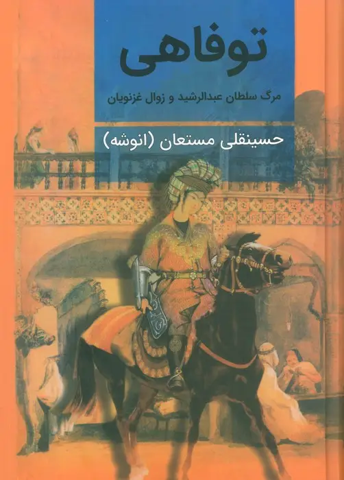 جلد کتاب توفاهی (مرگ سلطان عبدالرشید و زوال غزنویان)