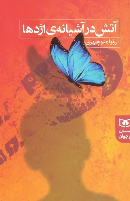 جلد کتاب آتش در آشیانه ی اژدها