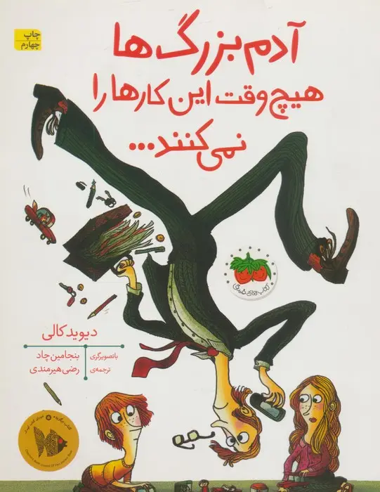 جلد کتاب آدم بزرگ ها هیچ وقت این کارها را نمی کنند... (کتاب های تصویری20)،(گلاسه)
