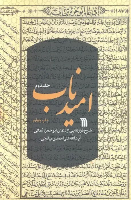 جلد کتاب امید ناب 2 (شرح فرازهایی از دعای ابوحمزه ثمالی)