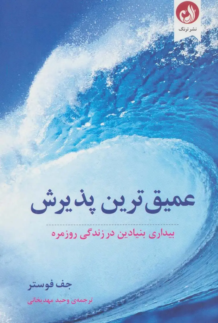 جلد کتاب عمیق ترین پذیرش (بیداری بنیادین در زندگی روزمره)