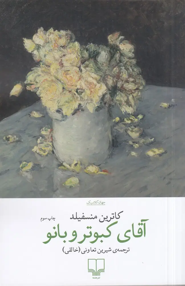 جلد کتاب آقای کبوتر و بانو