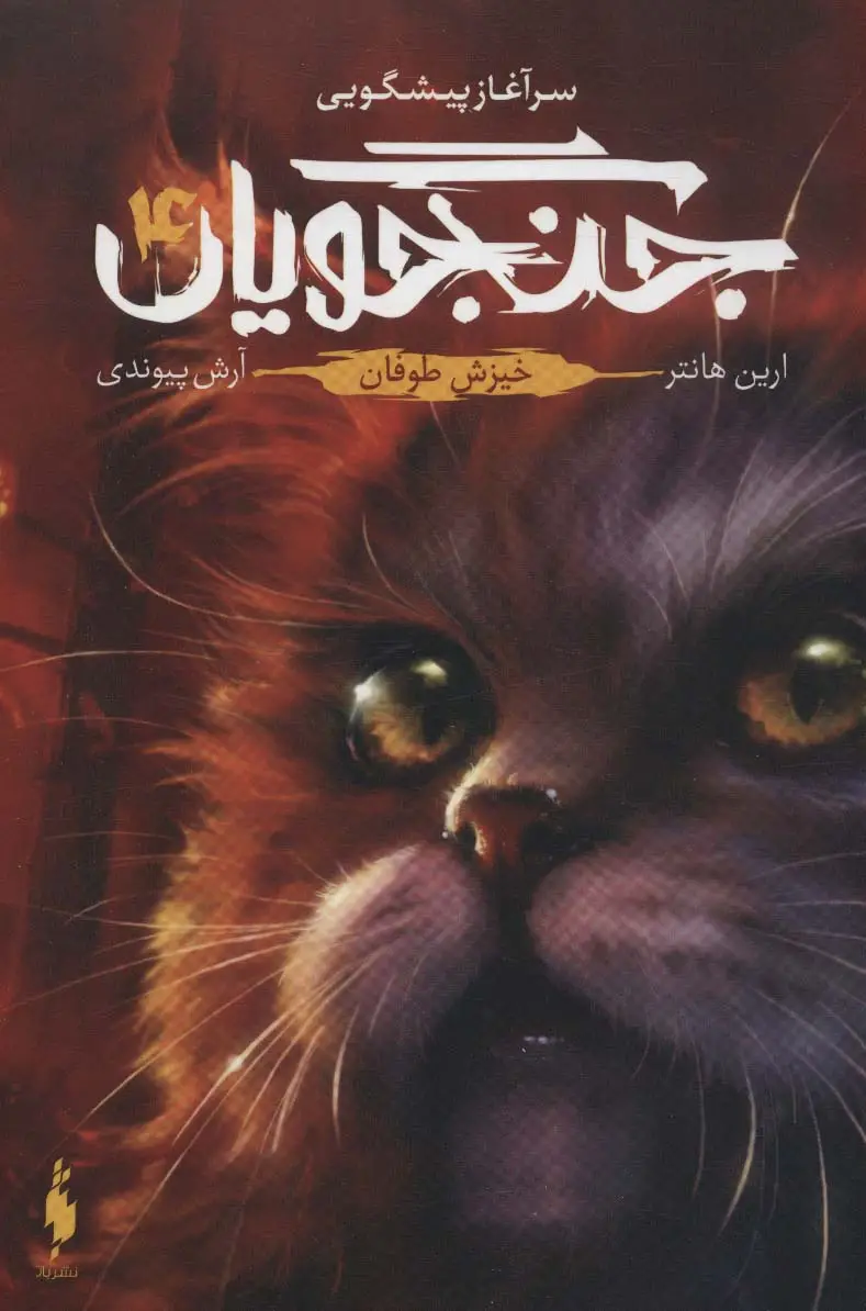 جلد کتاب جنگجویان 4 (خیزش طوفان)