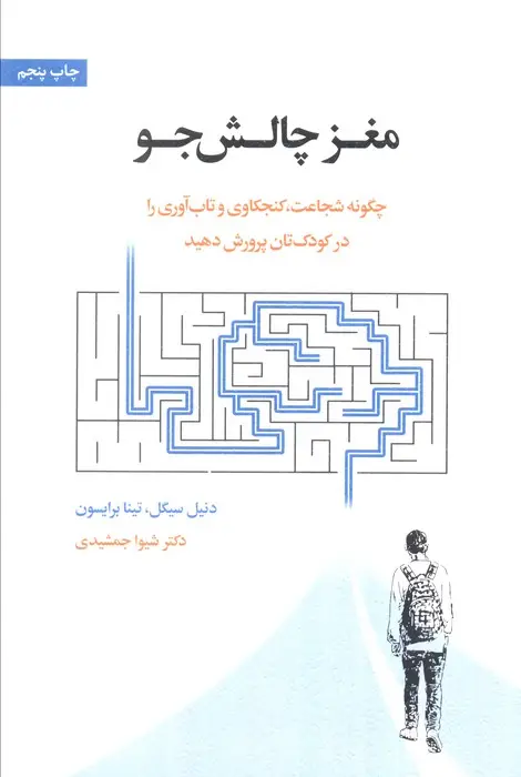 جلد کتاب مغز چالش جو (چگونه شجاعت،کنجکاوی و تاب آوری را در کودک تان پرورش دهید)