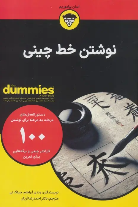 جلد کتاب نوشتن خط چینی (کتاب های دامیز)،(سیمی)