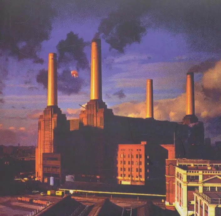 جلد کتاب حیوانات (Pink Floyd،Animals)،(سی دی صوتی)