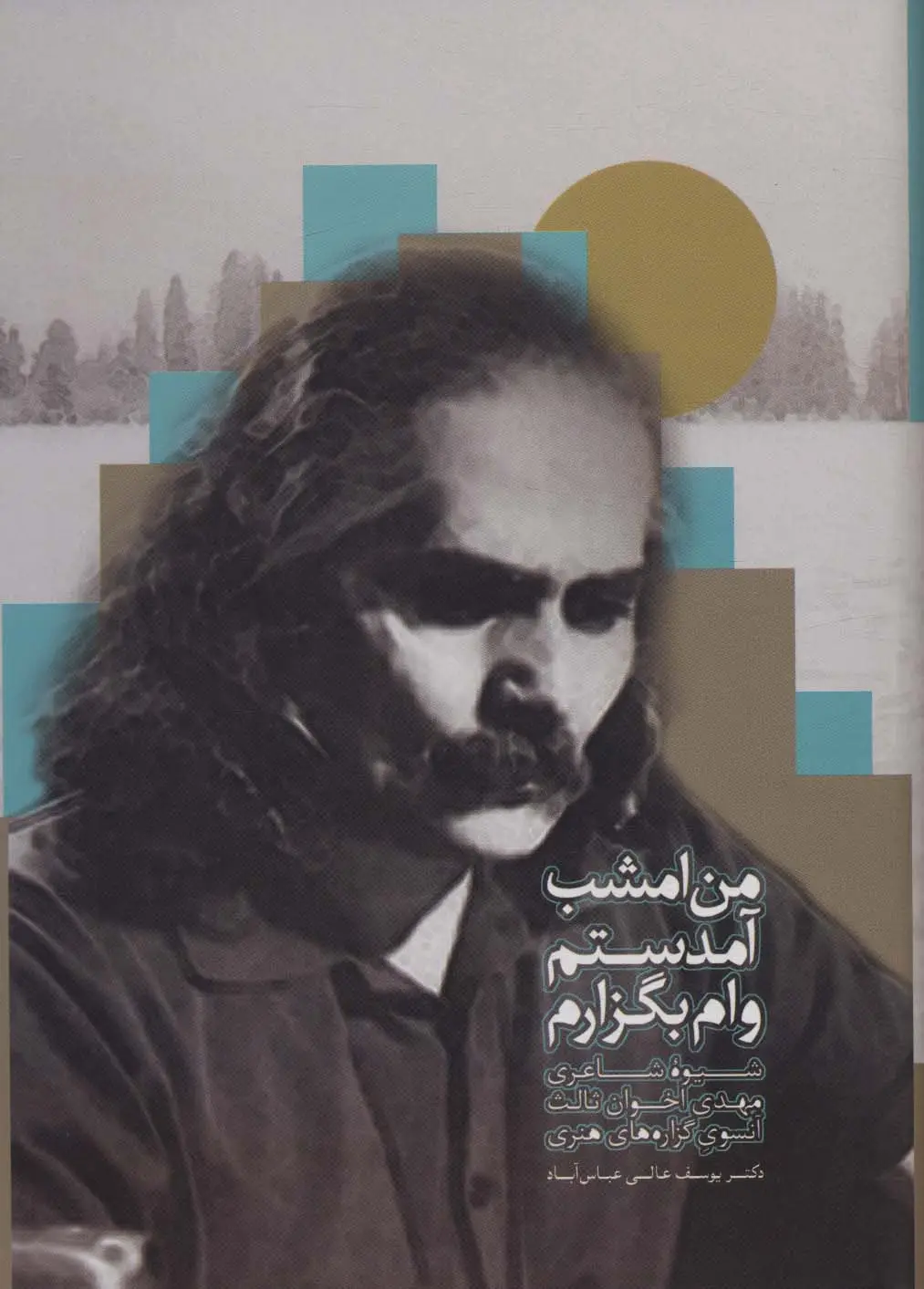 جلد کتاب من امشب آمدستم وام بگزارم (شیوه شاعری مهدی اخوان ثالث آنسوی گزاره های هنری)