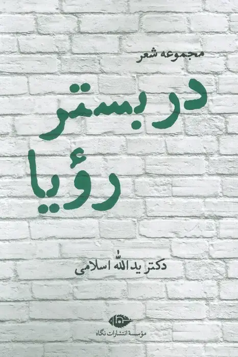 جلد کتاب در بستر رویا (مجموعه شعر)
