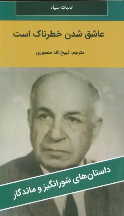 جلد کتاب عاشق شدن خطرناک است