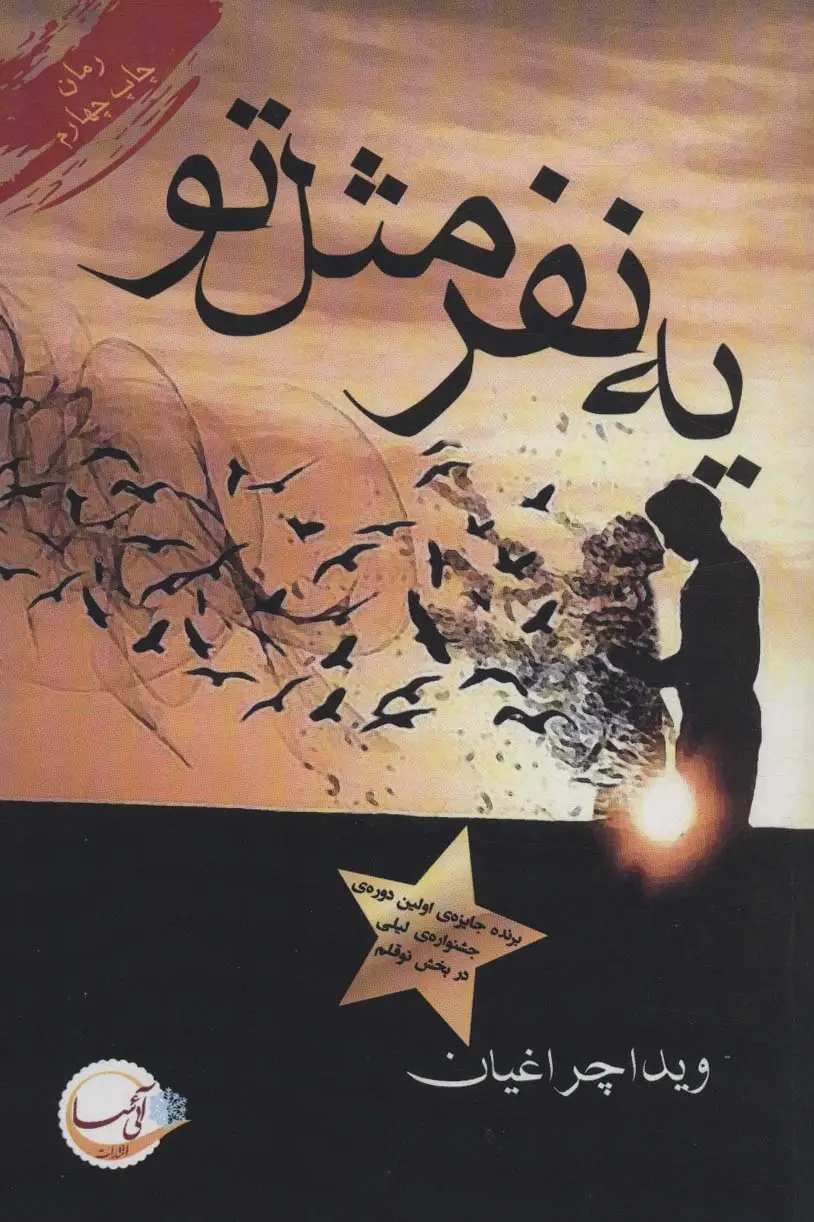 جلد کتاب یه نفر مثل تو