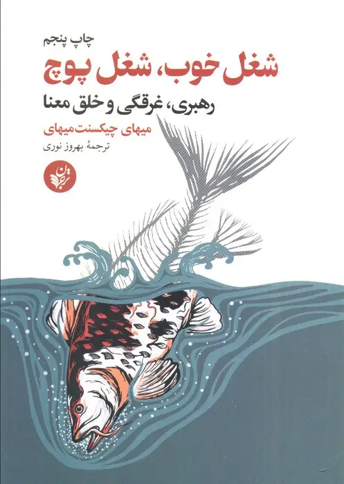 جلد کتاب شغل خوب،شغل پوچ (رهبری،غرقگی و خلق معنا)