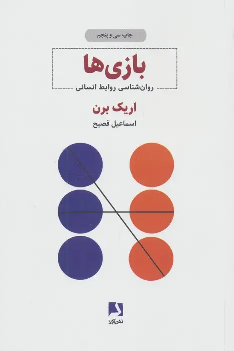 جلد کتاب بازی ها (روان شناسی روابط انسانی)