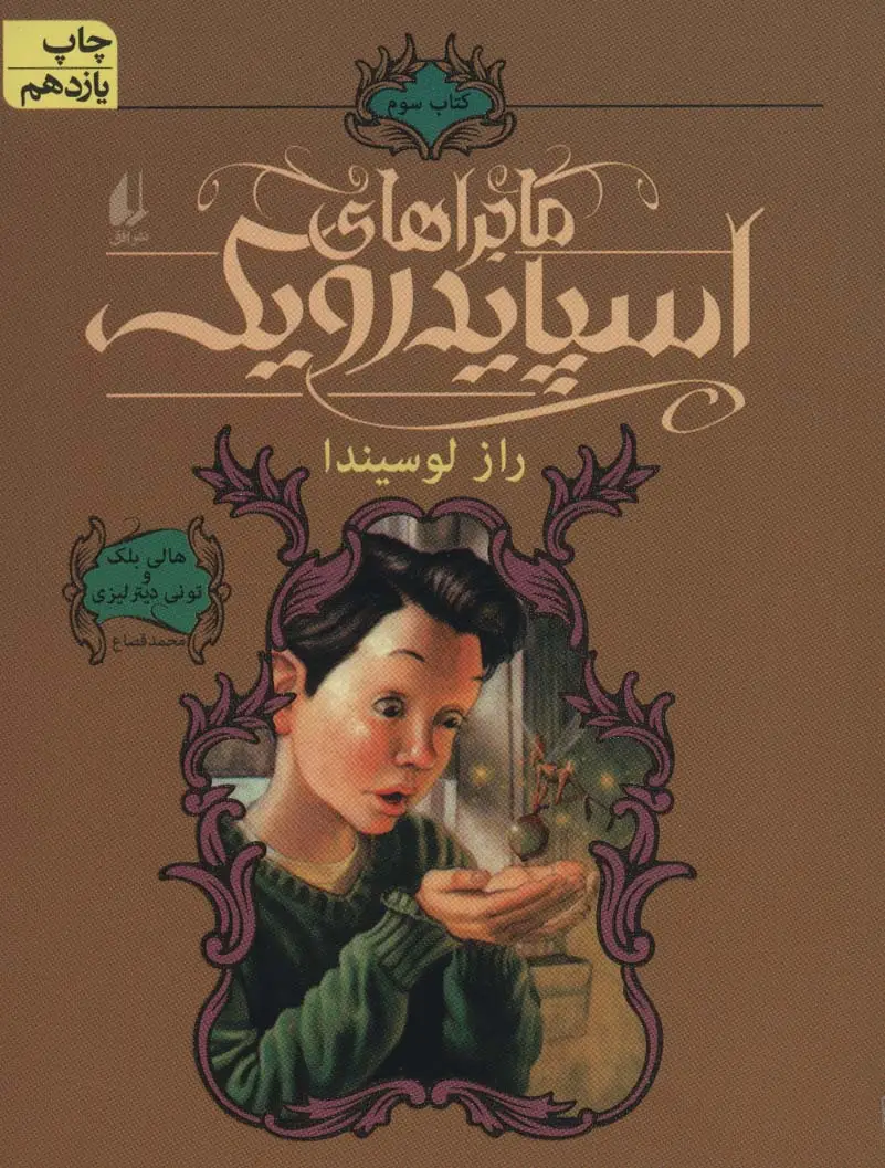 جلد کتاب ماجراهای اسپایدرویک 3 (راز لوسیندا)