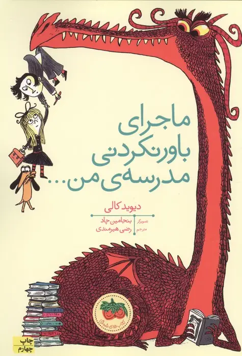 جلد کتاب ماجرای باور نکردنی مدرسه ی من... (گلاسه)