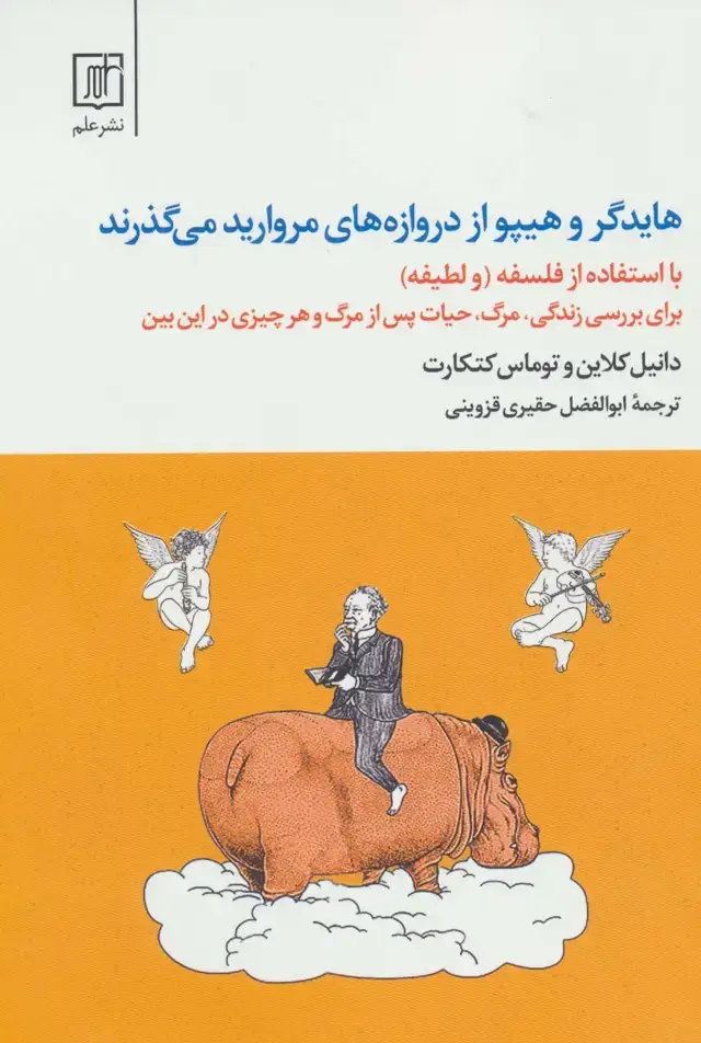 جلد کتاب هایدگر و هیپو از دروازه های مروارید می گذرند (با استفاده از فلسفه و «لطیفه»)