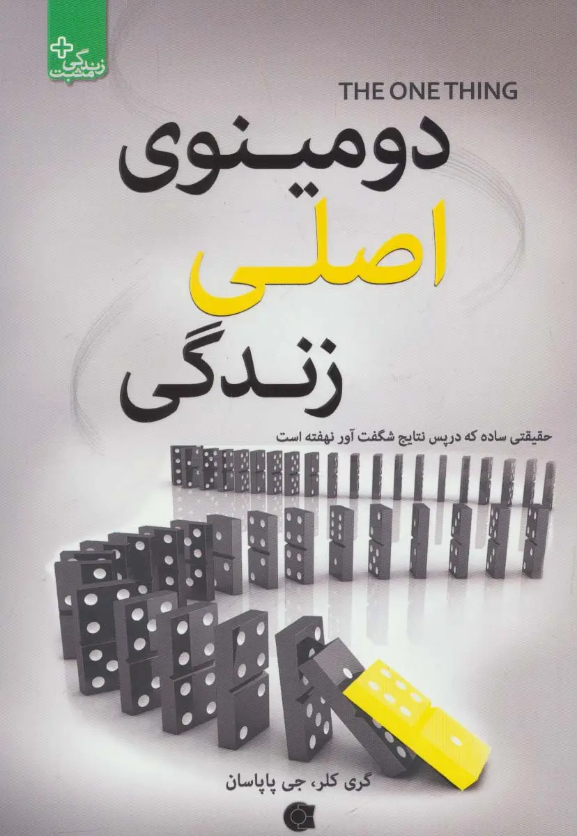 جلد کتاب دومینوی اصلی زندگی (زندگی مثبت)