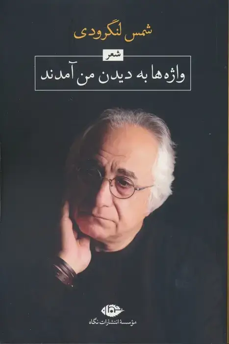 جلد کتاب واژه ها به دیدن من آمدند