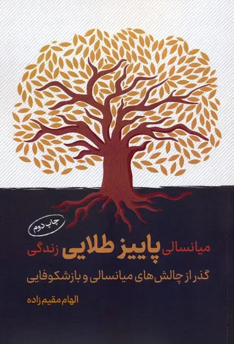 جلد کتاب میانسالی پاییز طلایی زندگی (گذر از چالش های میانسالی و بازشکوفایی)