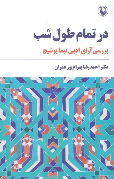 جلد کتاب در تمام طول شب (بررسی آرای ادبی نیما یوشیج)