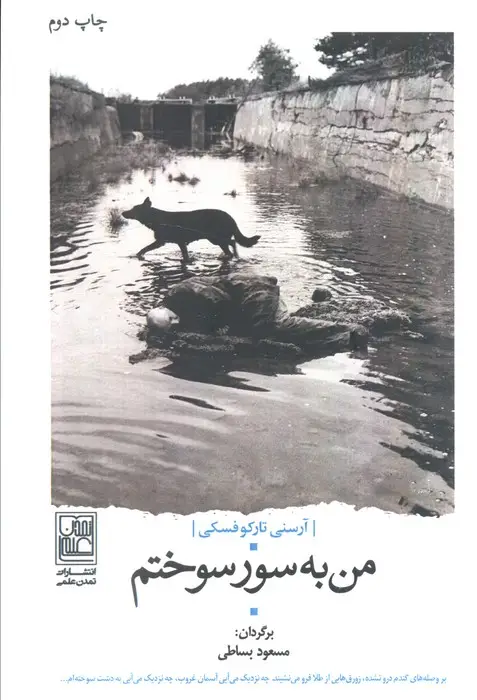 جلد کتاب من به سور سوختم