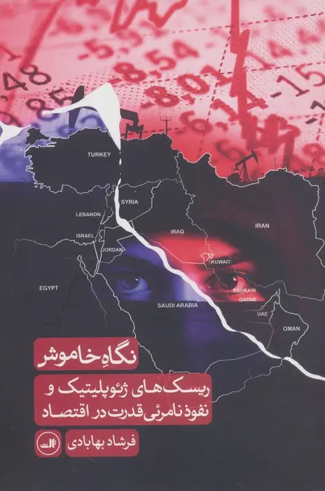جلد کتاب نگاه خاموش (ریسک های ژئوپلیتیک و نفوذ نامرئی قدرت در اقتصاد)