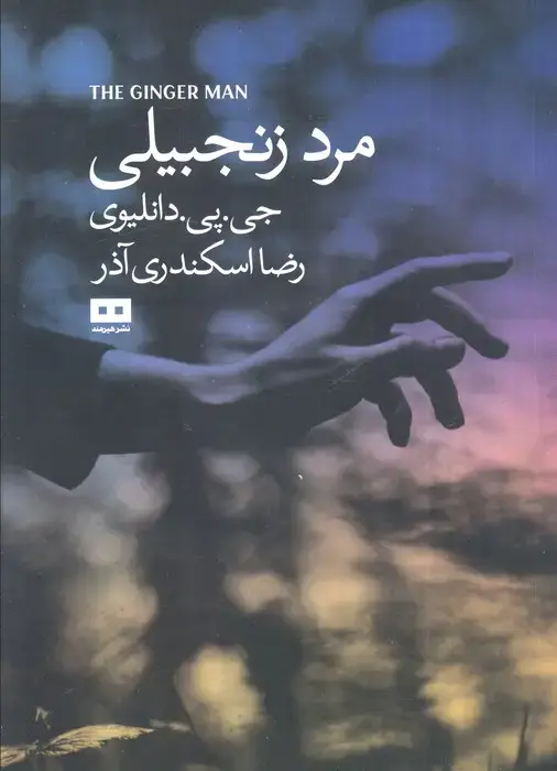 جلد کتاب مرد زنجبیلی