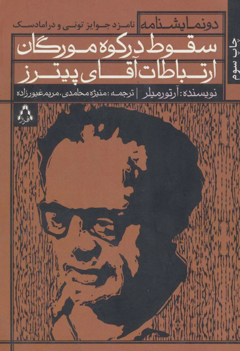 جلد کتاب سقوط در کوه مورگان و ارتباطات آقای پیترز