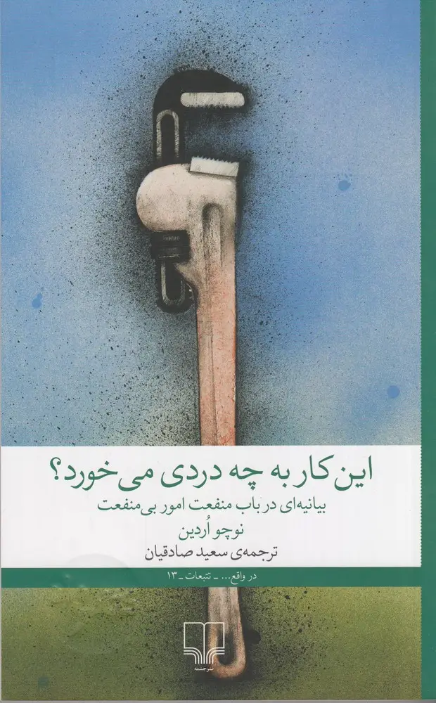 جلد کتاب این کار به چه دردی میخورد؟ بیانهای در باب منفعت امور بی منفعت