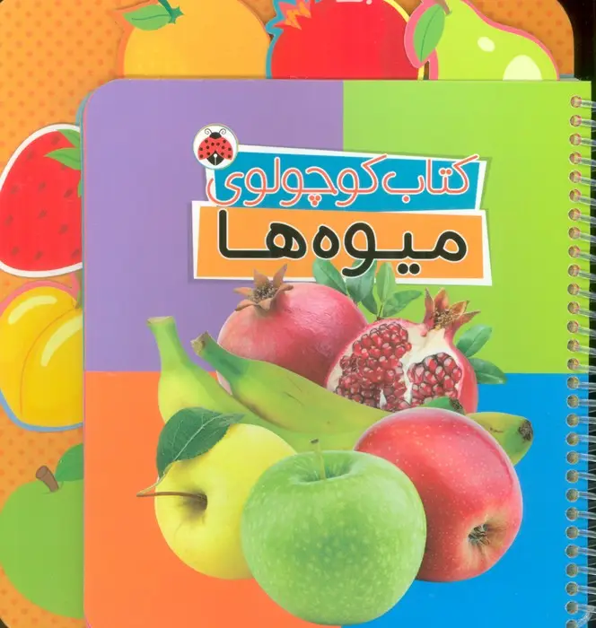 جلد کتاب کتاب کوچولوی میوه ها (بوردبوک)،(2زبانه،سیمی)
