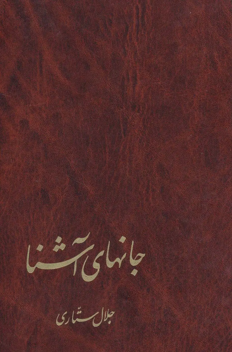 جلد کتاب جانهای آشنا