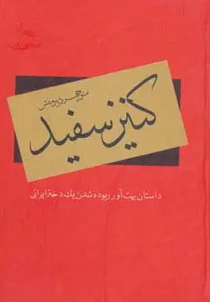 جلد کتاب کنیز سفید (داستان بهت آور ربوده شدن یک دختر ایرانی)