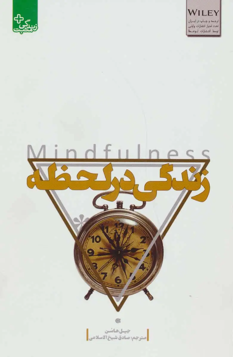 جلد کتاب زندگی در لحظه (زندگی مثبت)