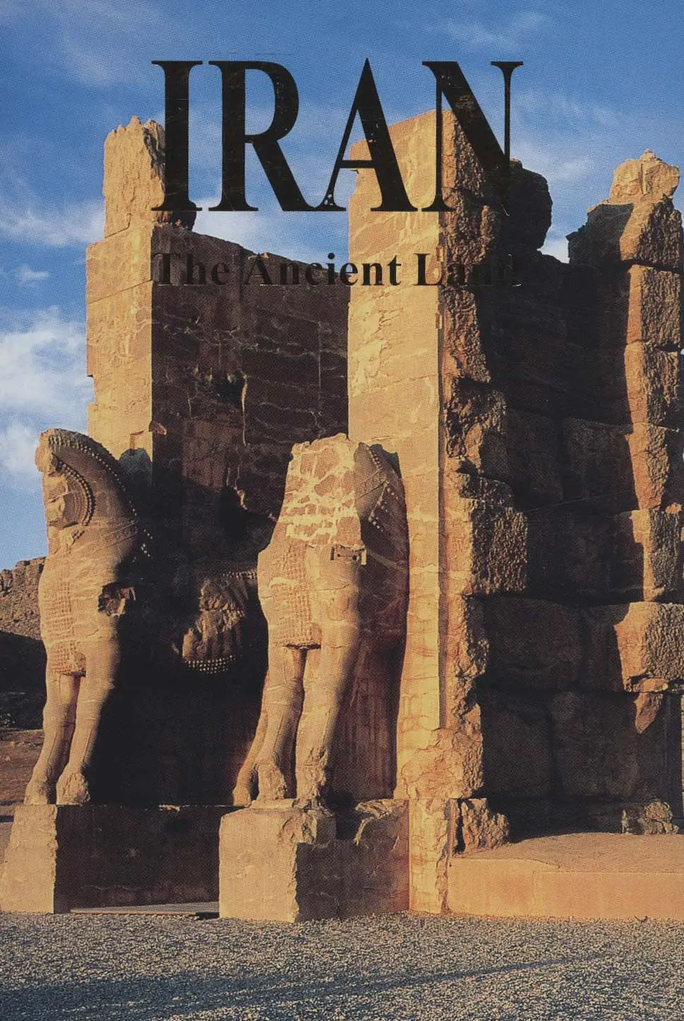 جلد کتاب (THE ANCIENT LAND) IRAN،(انگلیسی،گلاسه،باقاب)