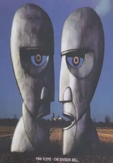 جلد کتاب ناقوس جدایی (Pink Floyd،The Division Bell)،(سی دی صوتی)